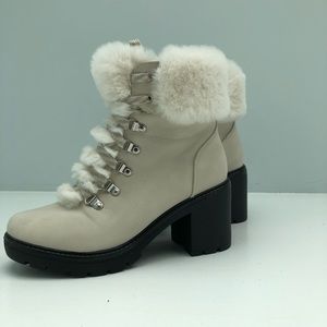 Esprit faux fur boots